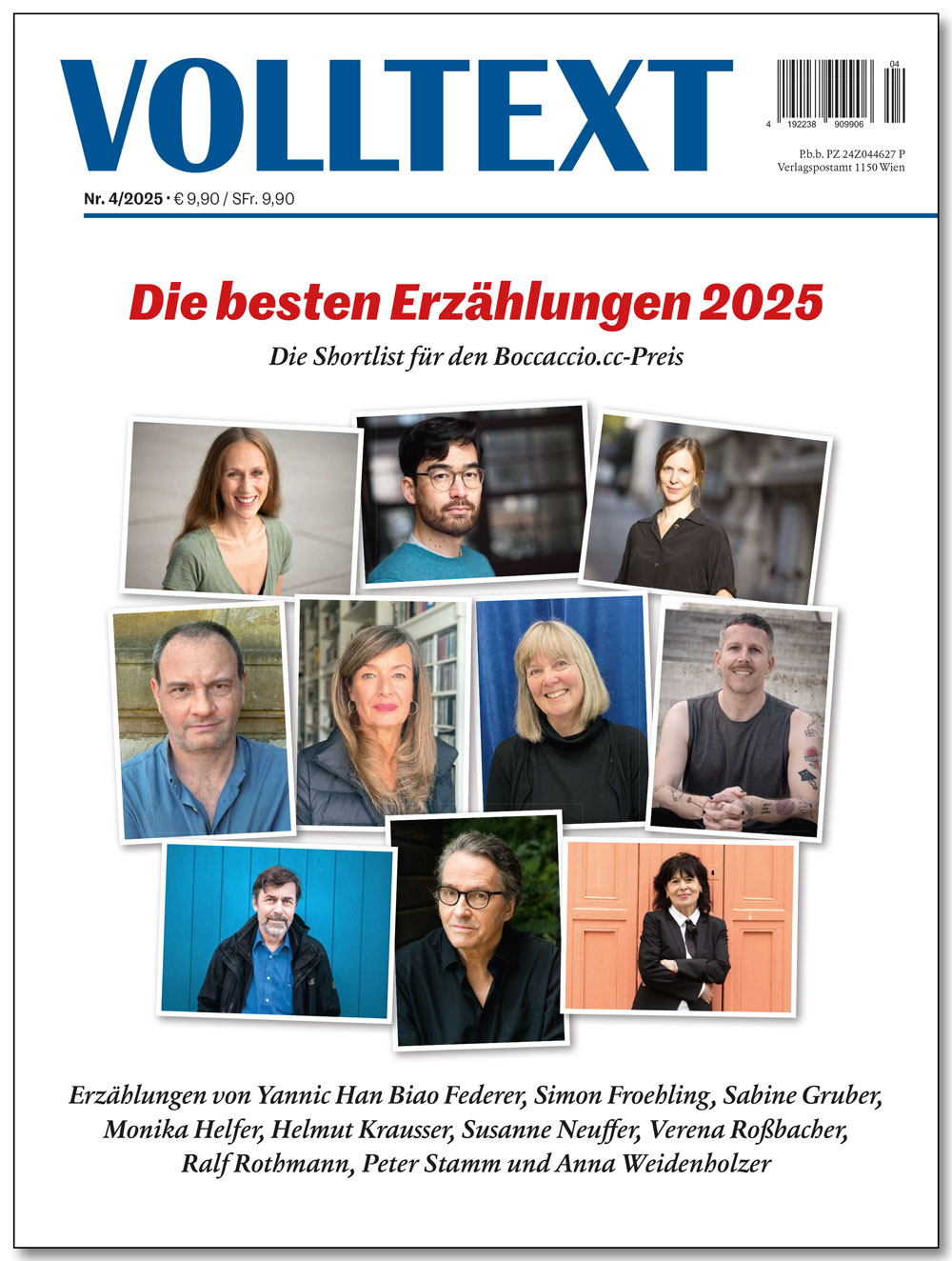 VOLLTEXT 4/2025 – Die besten Erzählungen des Jahres